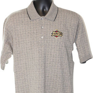 Harley Davidson Polo Shirt Sz Med Men's S/S